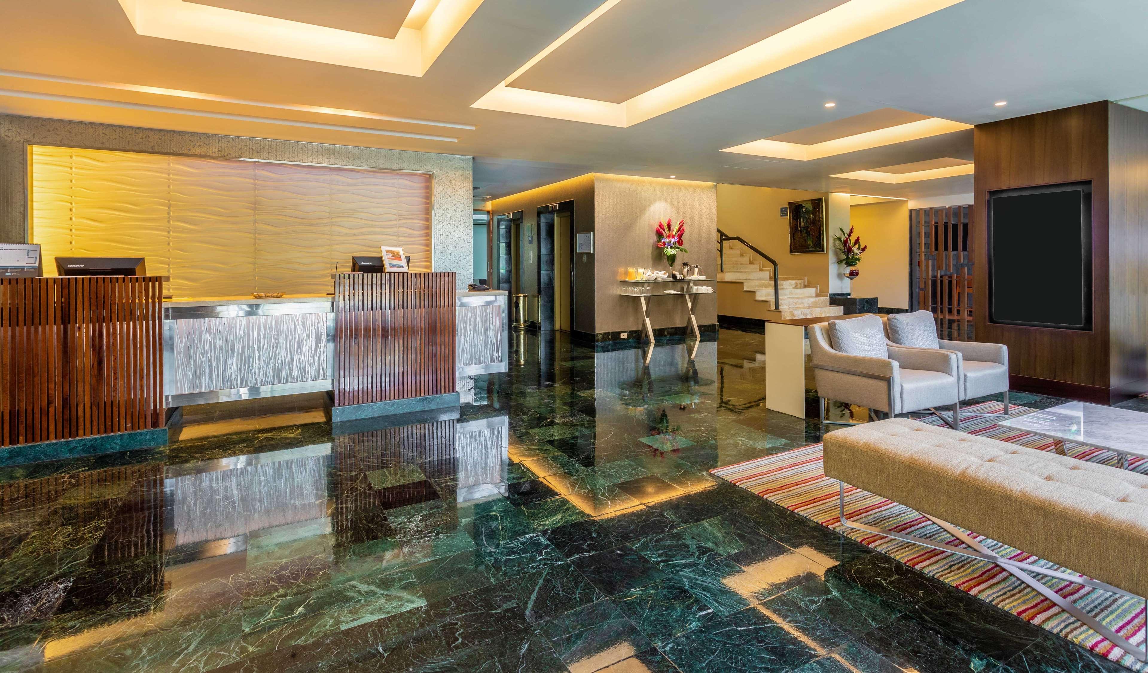Sonesta Hotel El Olivar Λίμα Εξωτερικό φωτογραφία Lobby