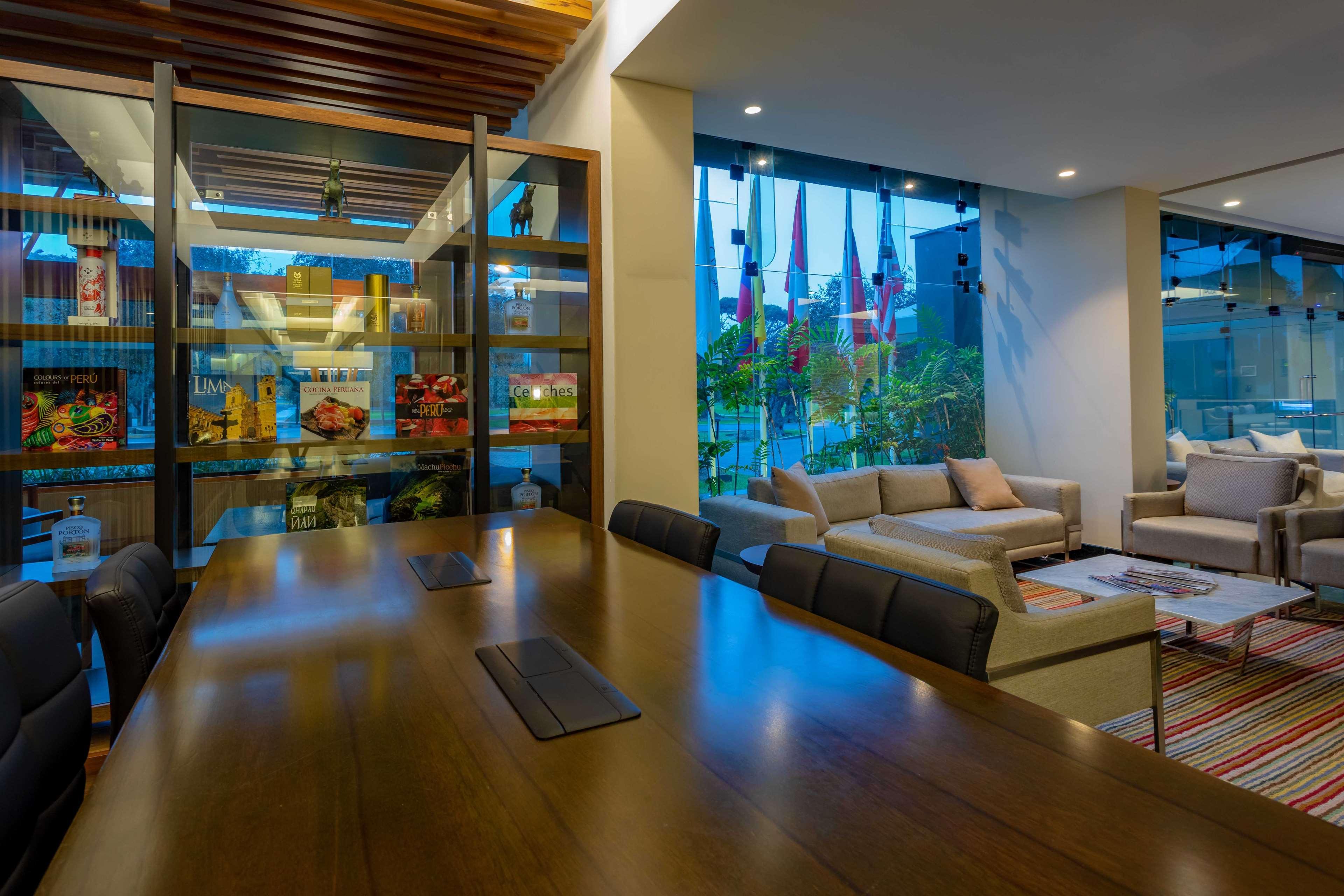 Sonesta Hotel El Olivar Λίμα Εξωτερικό φωτογραφία The lobby of the hotel